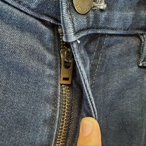 Banana Republic Jeans Mens 31x30 Blue Traveler Slim Fit Stretch Denim *Read* - Picture 11 of 13